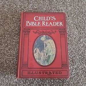 Illustrated Child's Bible Reader - Classic Red Cover
